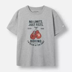 [하프클럽/언리미트]BOXING TEE (U26BTTS602)