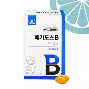고려은단 메가도스B 60정 x 1개 (2개월분) 비타민B군 활력 고함량 G