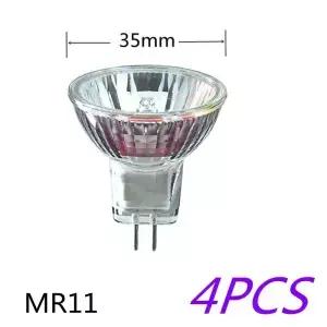 4PCS 스포트라이트 MR11 6V 5W 10W 20W 12V 35W 220V 50W