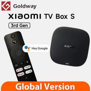 샤오미 TV BOX S 3세대 글로벌 버전 32GB 롬 코어 4K 울트라 HD BT5.2 구글 어시스턴트 플레이어