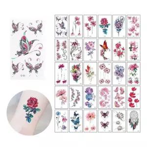 캐릭터타투 타투스티커 SET G (30P) 타투판박이 문신스티커 레터링타투