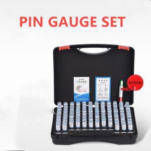 0.1 ~ 1.00mm 정밀 스틸 핀 게이지 단계 0.01mm 부드러운 플러그 홀 세트 측정 도구, 91 개/몫