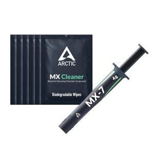ARCTIC MX-7 (4g, MX-Cleaner 포함) - CPU, 콘솔, 그래픽 카드, 노트북, 매우 높은 열전도율, 긴 내구성, 비전도성, 비용량성을 위한 궁극의 성능 열 페이스트
