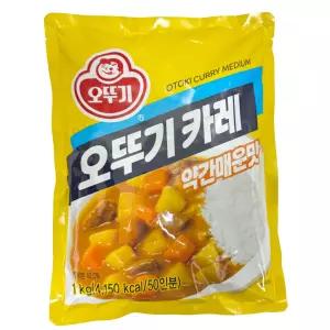 오뚜기카레(약간매운맛) (1kg)