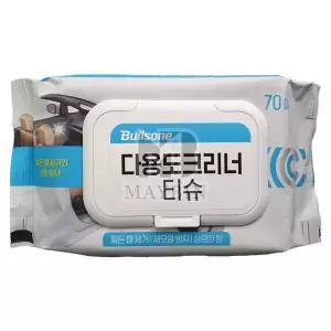 불스원 티슈 다용도 크리너 청소용 70매 /불스원티슈/세차티슈/오염제거티슈