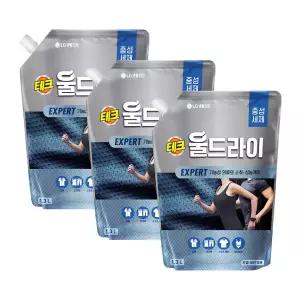 테크 울드라이 중성세제 엑스퍼트 리필 1.3L 3개