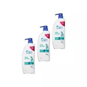 헤드앤숄더 미용실 냄새좋은 쿨링 잔향좋은 사춘기 샴푸 가려운 두피 샴푸 850ml 3개