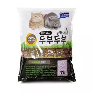 토퍼 124NJW47 두부두부 두부래 가는입자 라벤더 7L 박스 6개입