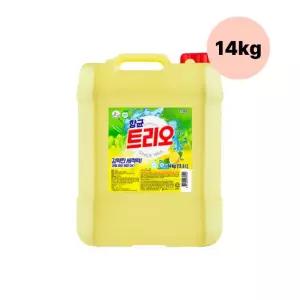 주방세제 항균 트리오 대용량 식당용 14kg 설거지비누 젓병 순한