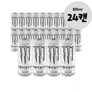 몬스터울트라 355ml x24캔 캔음료 에너지드링크 PC방 식품 학교