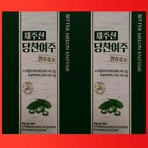 제주산 당찬여주 발효효소 30포 2박스