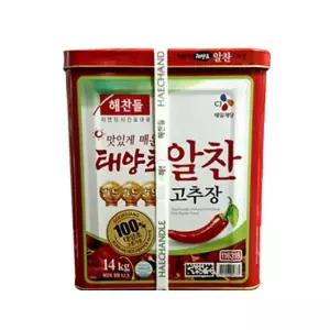 14kg 해찬들 알찬 태양초 고추장