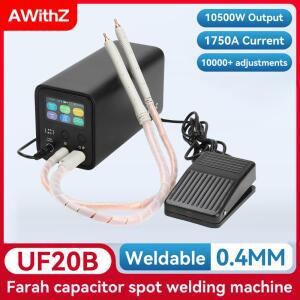 UF20A 에너지 저장 패러데이 커패시터 스폿 용접기 18650 리튬 배터리 DIY 니켈 시트 도구