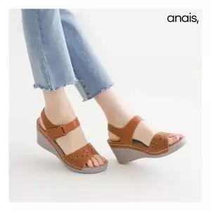 [아나이스] 펀칭 통굽 컴포트 샌들 6.5cm_24SS157 [무료배송] 3434501