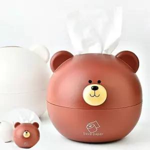 친구생일선물 곰 두루마리 휴지 케이스