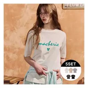 밀라26SS 레터링 티셔츠5종 MD262F0509TS 256835