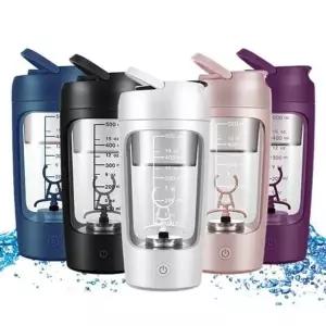 텀블러 물병 보냉 보온 유아 오토쉐이커 3세대 전동 650ml