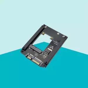 SATA 변환 컨버터 mSATA to SATA 2.5형 HDD or SSD