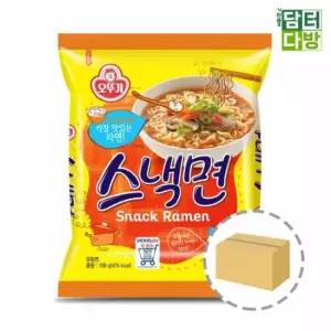 1BOX 40봉 스낵면 오뚜기 오뚜기스낵면대용량 오뚜기