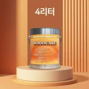 데크 오일스테인 woodcare 텐 우드 4리터 목재 테인 오일스 우드케어 케어 원목 방부목 가구용