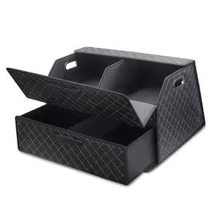 ACEPEED B9N5X7L1 자동차 착 2층 서랍형 트렁크정리함 수납함 용품 AP23 / L격자