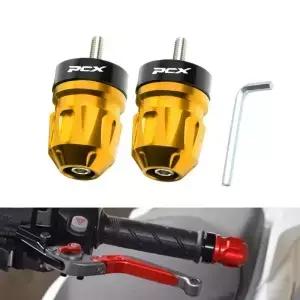 스쿠터 핸들 바 밸런스 블록 Honda PCX160 125 엔드 낙하 방지 플러그 CNC 알루미늄 합금 개조 액세서리