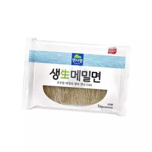 (올핀)생메밀면 1Kg - 막국수 냉메밀소바 여름별미 식자재