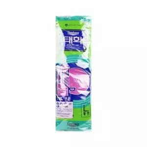 위생 태화 고무장갑 꽃밴 대 10매입 38cm