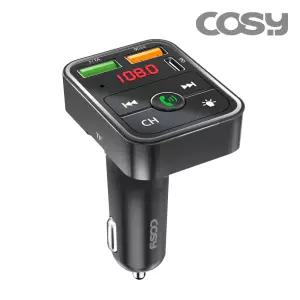 코시 동글이 C타입/PD25W+QC18W 차량용 블루투스 무선 핸즈프리 AT4110BT