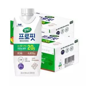 [셀러허브]매일유업 셀렉스 프로핏 웨이프로틴 초콜릿 330ml 24개 프로틴음료 (S44098897)