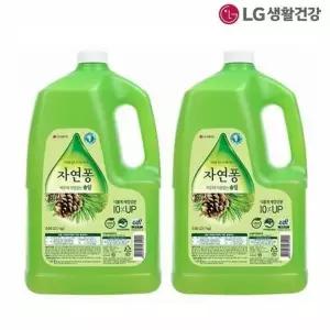 [셀러허브][자연퐁] 자연퐁 찌든때 걱정없는 솔잎 3.04L 2개입 주방 세제 (S28415670)