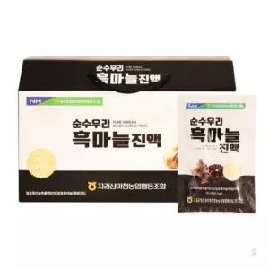 흑마늘진액 70ML X 30포 X 4개 발효 즙 선물