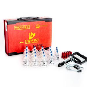 삶을수 있는 한솔 부항 19컵+펌프+연결줄+지압봉포함/부황기