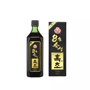 8년 숙성 흑초 600ml 식초 현미 농축액