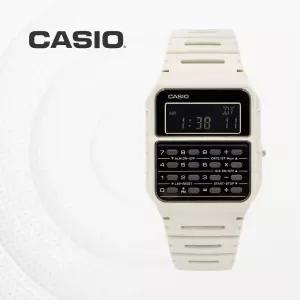 카시오 CASIO 남자 여자 전자 계산기시계 데이터뱅크 CA-53WF-8B