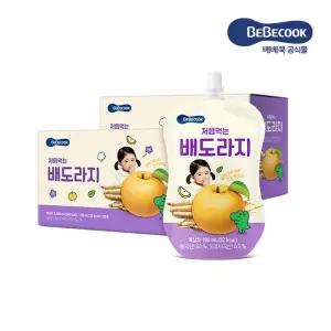 [베베쿡] 처음먹는 배도라지 2박스 (40팩) 유아 음료