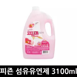 피죤 섬유유연제 핑크로즈 3100ml x 4개 / 유연제 섬유향수 세제 빨래 섬유유연제