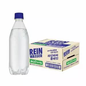 라인바싸 탄산수 플레인 500ml 40펫 (20펫X2)
