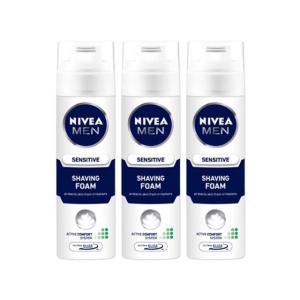 니베아 맨 센시티브 쉐이빙폼 200ml 3개 면도크림