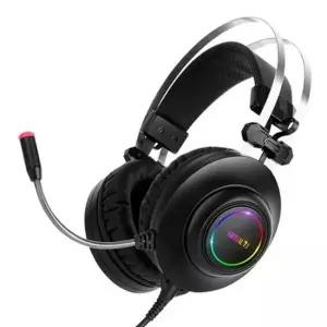 ABKO HACKER N550 ENC 가상 7.1 노이즈 캔슬링 3D 진동 헤드셋 블랙