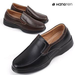 행텐 HT-5102 남성용 가죽 정장 슬립온 캐주얼 보트화 컴포트슈즈