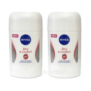 니베아 데오드란트 스틱 드라이콤포트 50ml x2개