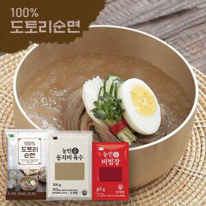 김영근 명인의 100%도토리면 12팩 (비빔장 6 + 동치미육수 6)