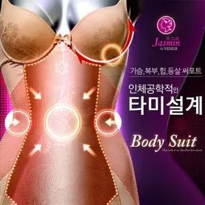 [자스민 비너스][비너스 자스민] 체형보정 몰드 와이어 바디슈트 올인원 jbt3