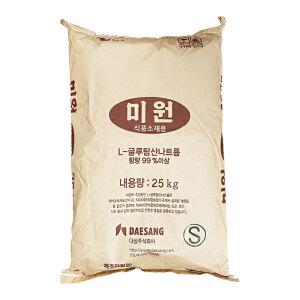 대상 미원 에스(S) 25kg 업소용 감칠맛 조미료