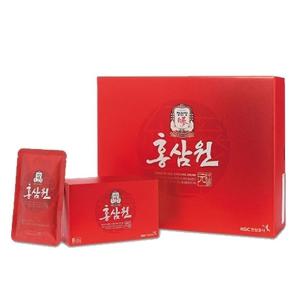 공식 부모님선물 파우치타입 정관장 6년근 홍삼즙 홍삼원 60포 명절선물 건강 하루 1포 영양