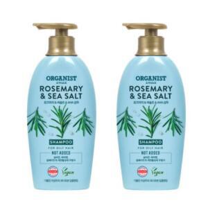 LG생활건강 딥클렌징 비건 로즈마리 샴푸 500ml X2개