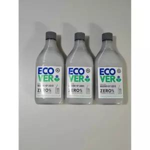 에코버 제로 저자극 주방세제 무향 450ml, 3개