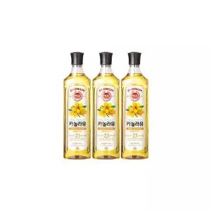 사조 카놀라유 900mL x 3개