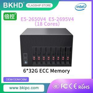 BKHD NAS 8 베이, Xeon E5-2695V4 2650V 4 지지대 ECC 메모리용, 6 * Ram Raid 2 * M2 SFP + 확장 FreeNAS